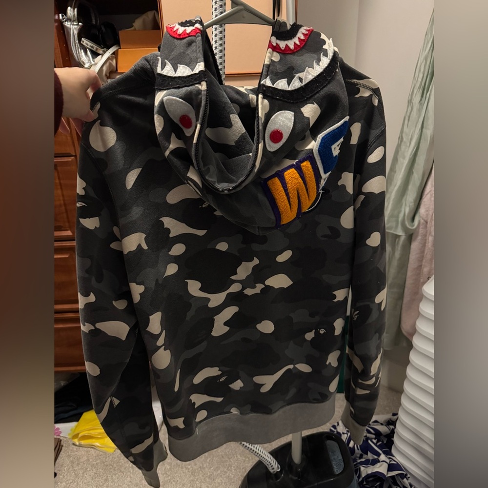 Bape A Zip-Up Hoodie